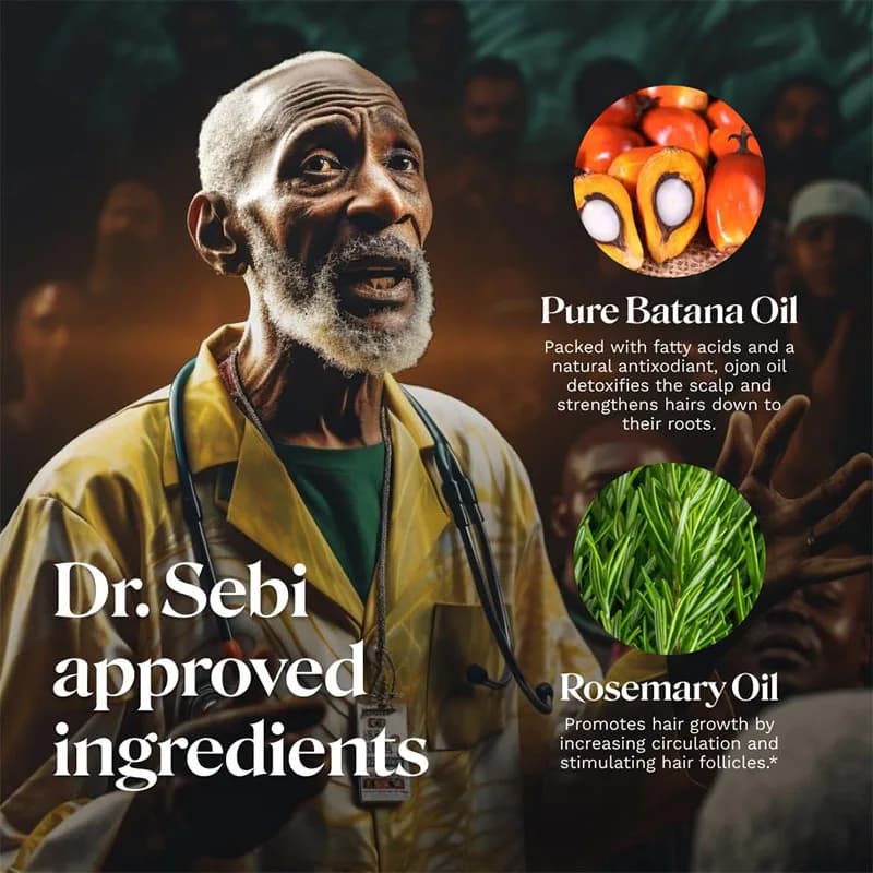 Huile de Batana 100% pure, huile de Batana biologique, huile essentielle pour les soins des cheveux à la rosemarie