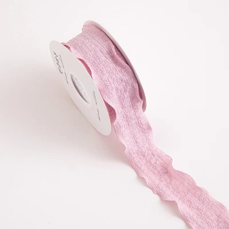 Rouleau de ruban plissé Boho Chic