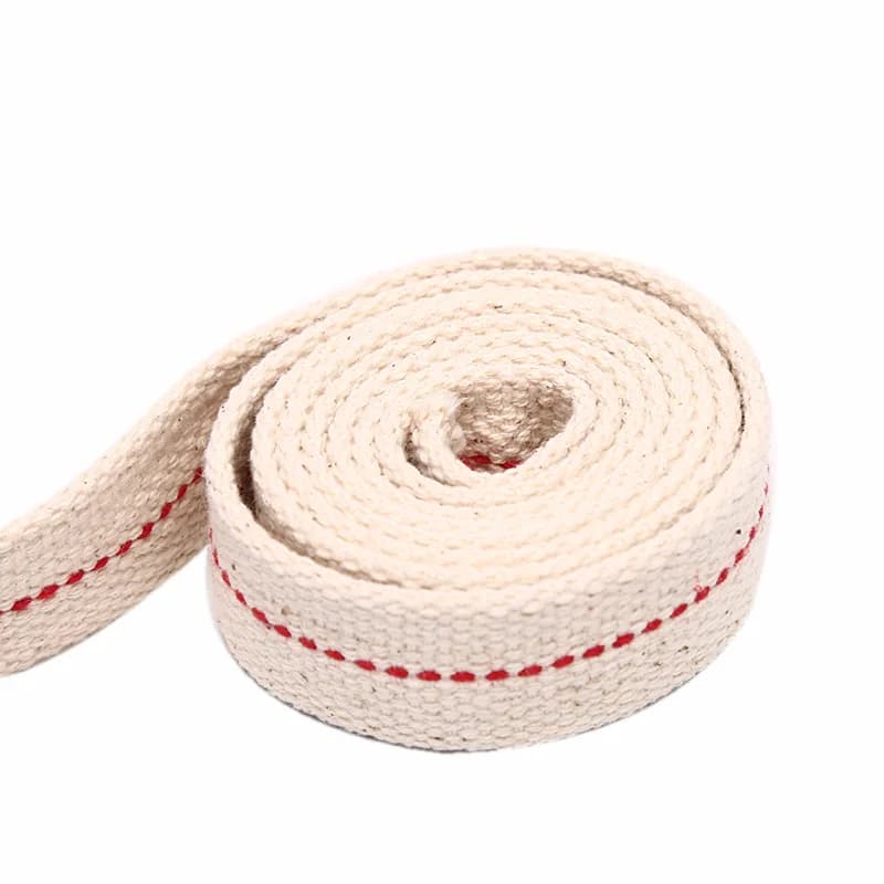 Mèche de lampe à kérosène en coton tressé