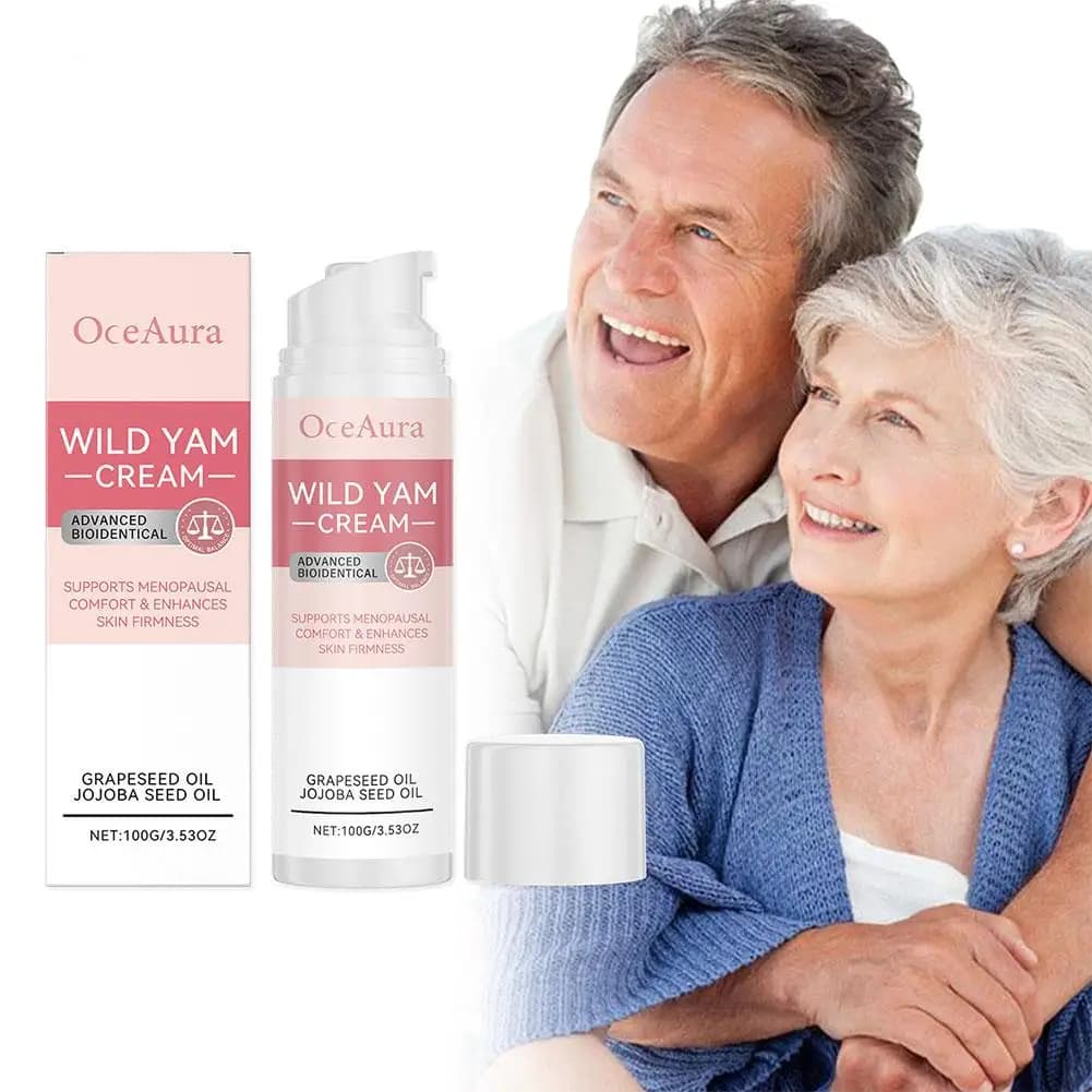 Crème d'équilibrage de l'étrogène ménopaïque, 100ml, équilibre des hormones, nourrissante pour la peau, Anti-âge, apaisante, réduit les flashs chauds pour femmes