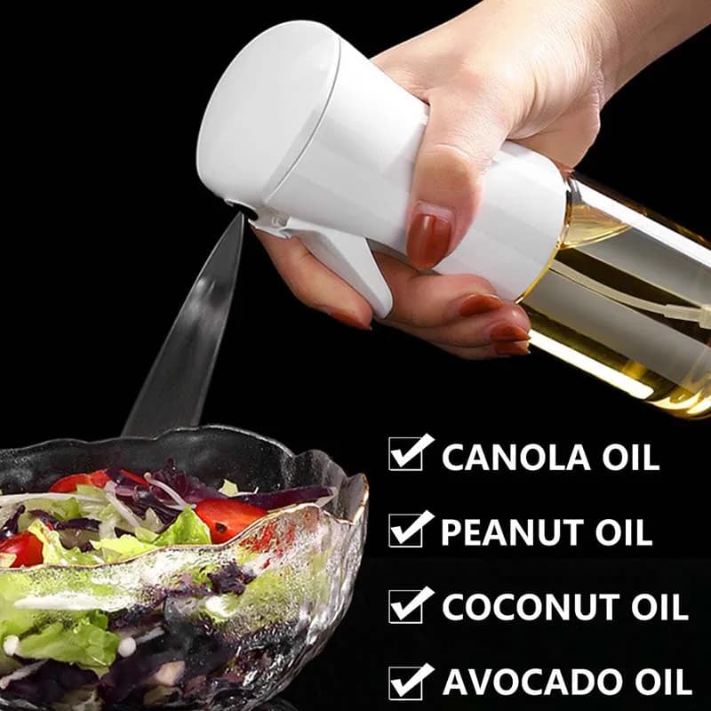 Camping barbecue cuisson vinaigre Sauce soja Spray bouteille en plastique huile Spray pour la cuisson huile d'olive pulvérisateur Gadgets de cuisine 200/300/500ml