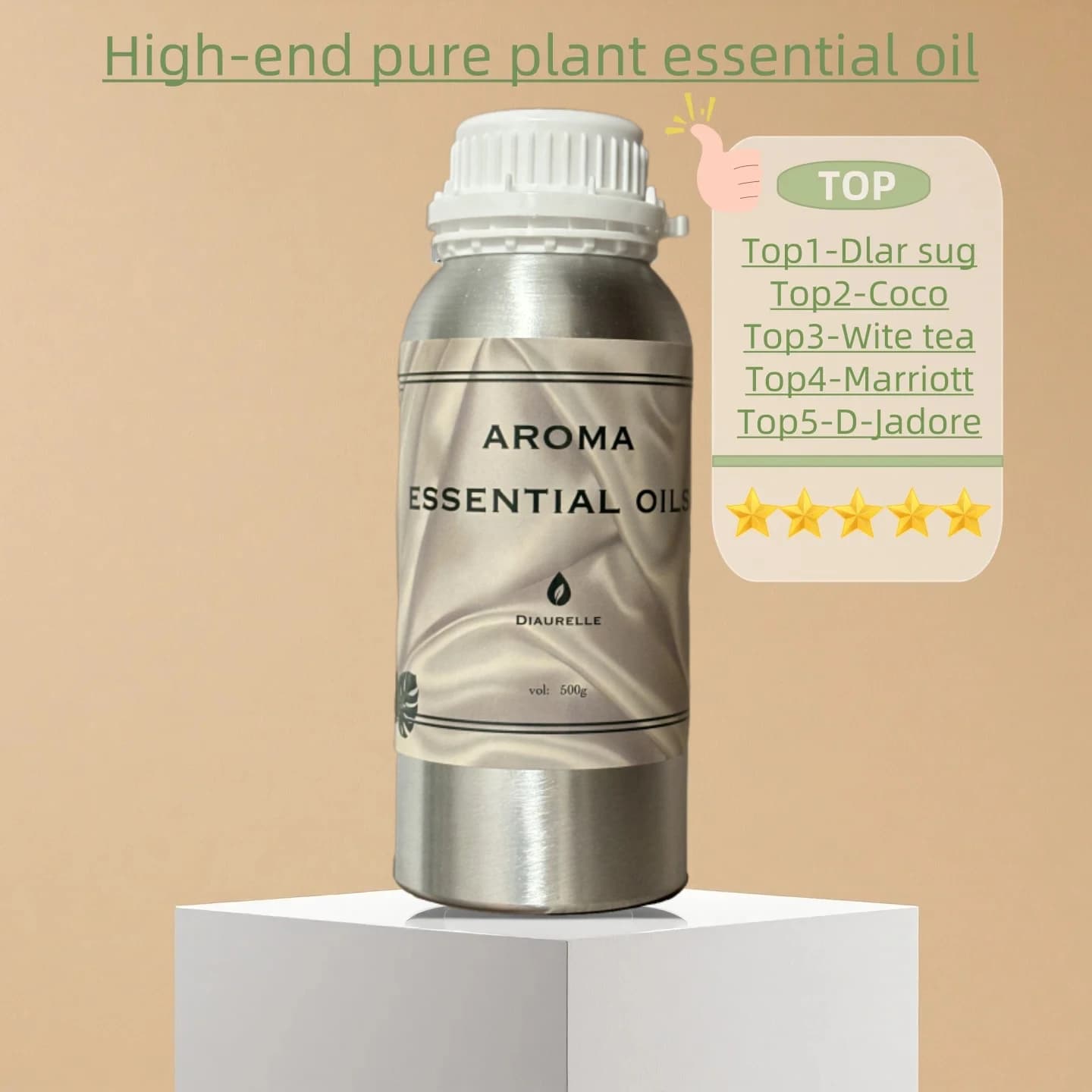 Flower Nature Prue 500ml Top vente arôme hôtel huile parfumée pour diffuseur huile de désodorisant pour hall et chambre huiles essentielles