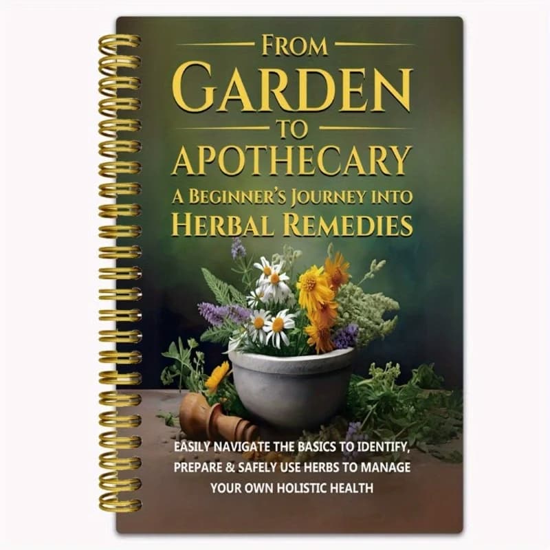 Livre de bien-être quotidien naturel et à base de plantes