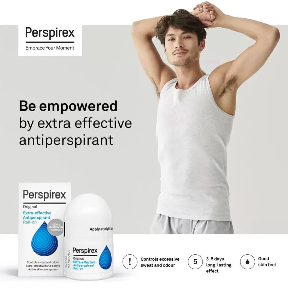 Bâton déodorant anti-transpirant à enrouler sous les bras