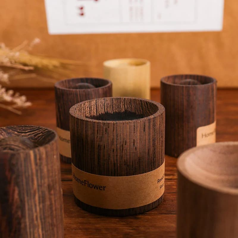 Diffuseur d'huiles essentielles en bois de noyer noir, aromathérapie, relaxation, sommeil, désodorisant, parfum pour la maison, la chambre, le bureau, la voiture, le yoga, la décoration