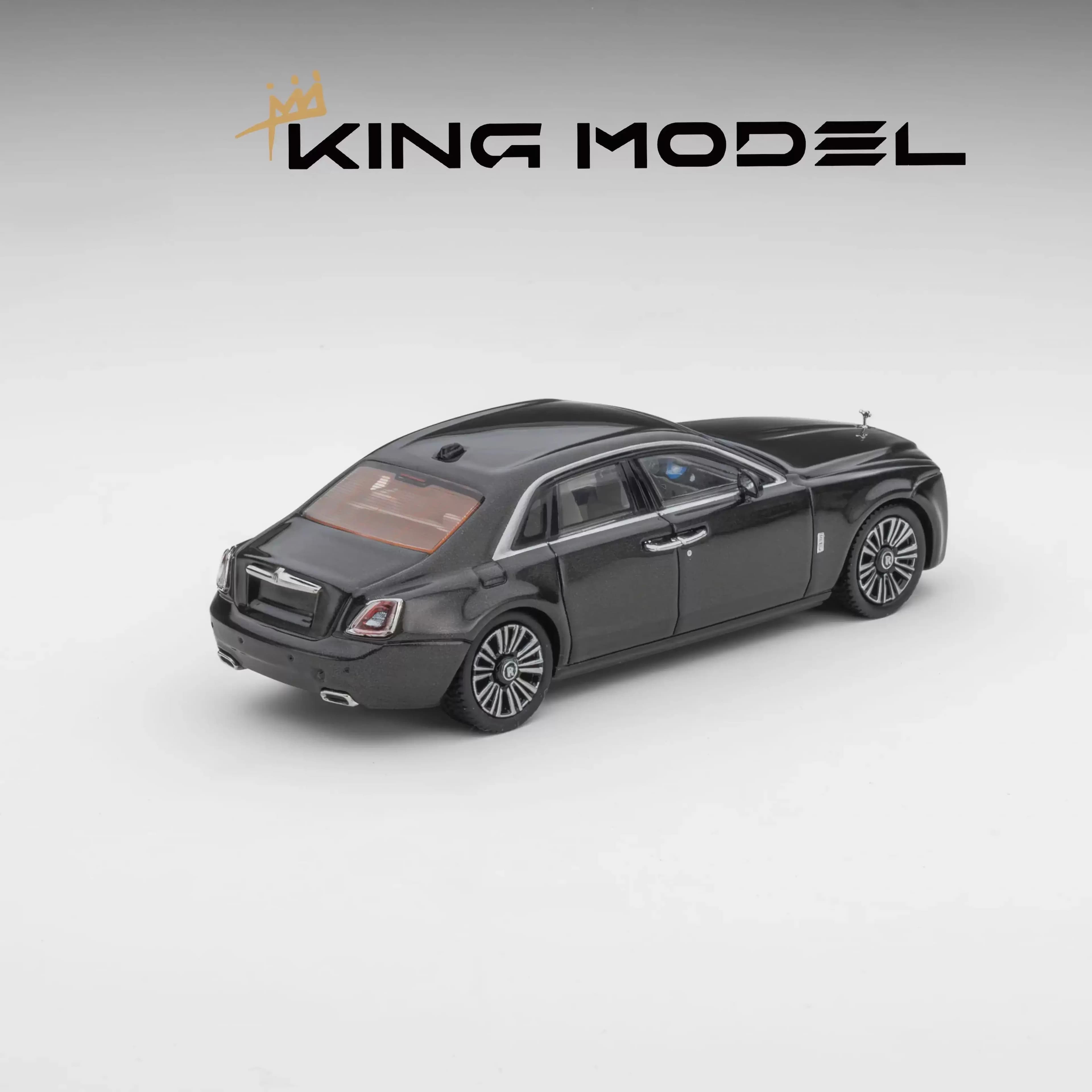 Nouveau modèle roi prévente 1:64 rolls-royce fantôme alliage Miniature moulé sous pression modèle rolls-royce Vintage 999 pièces modèle de voiture jouets enfants cadeau