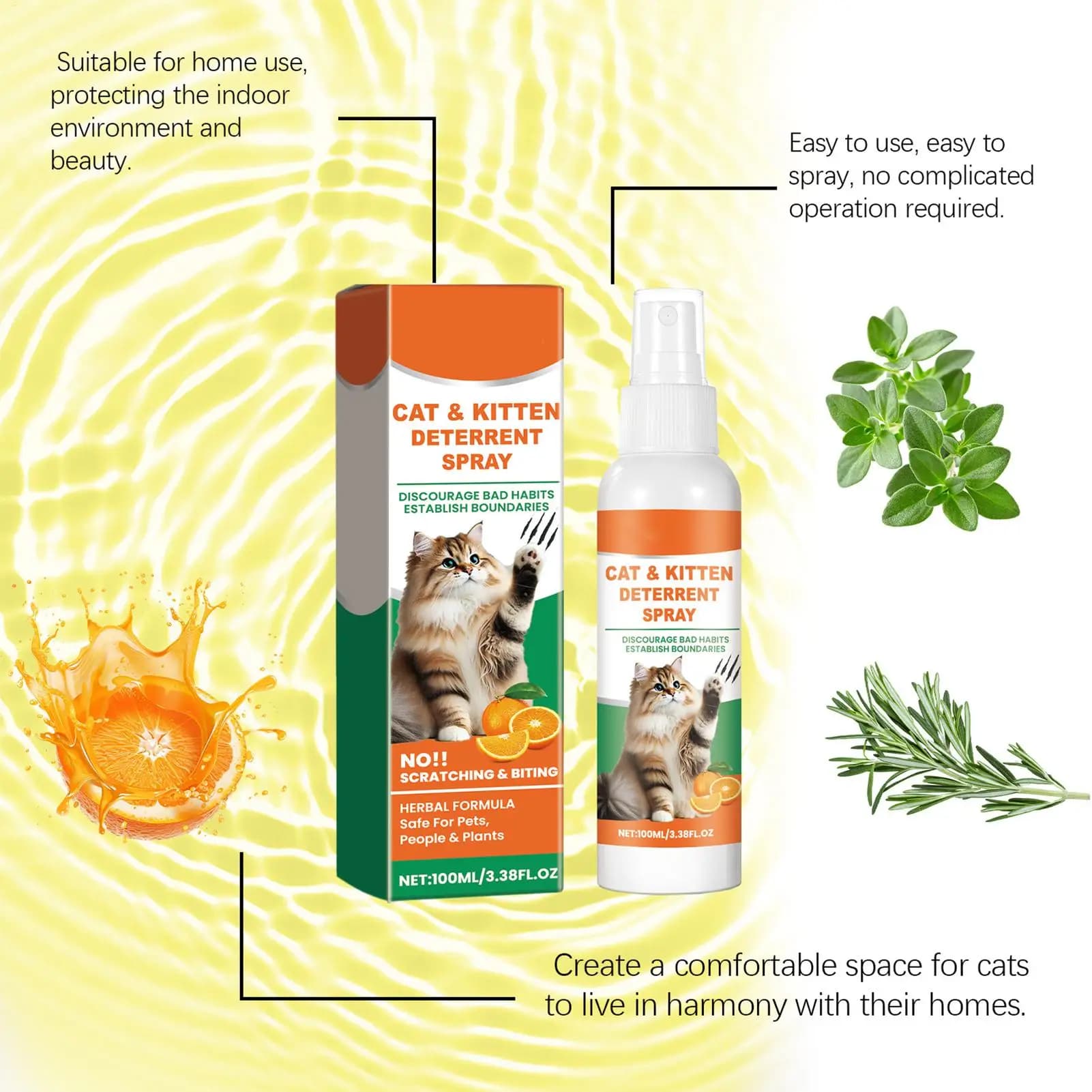 Spray anti-rayures pour chat