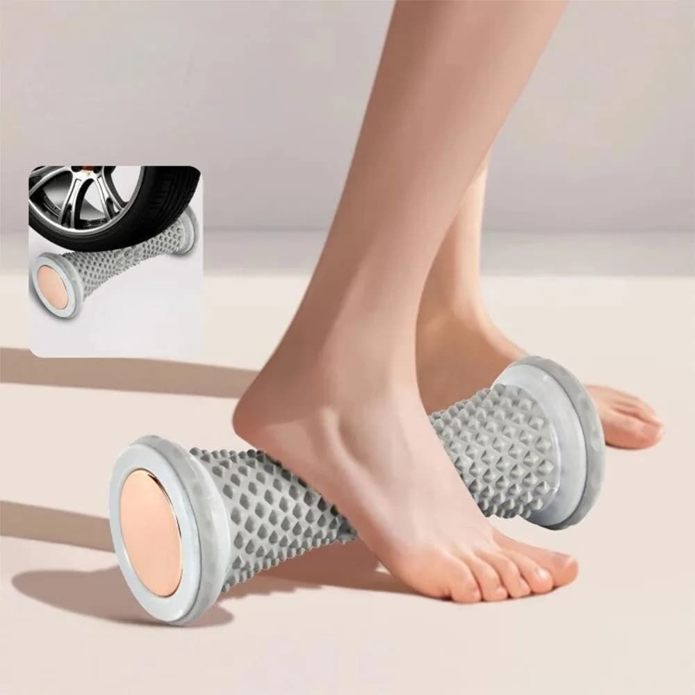 Rouleau de massage des pieds pour fasciite plantaire, soulagement des pieds plats, relaxation des tissus profonds, outil de libération des fascias pour la voûte plantaire