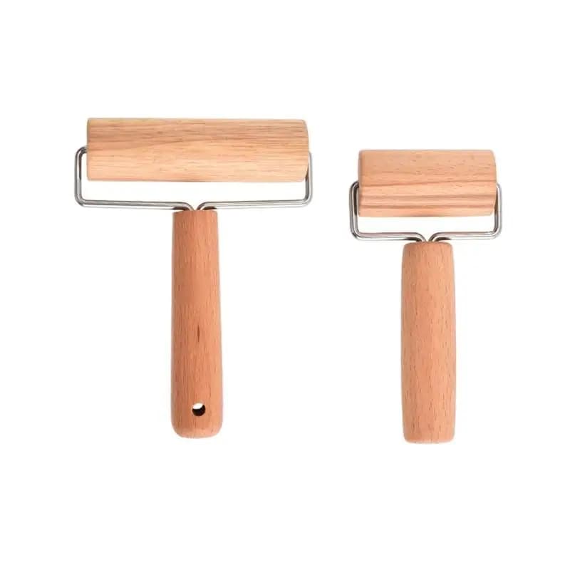Rouleau à pâtisserie en bois à double tête pour pâte, chapati, pâtes, boulangerie, pizza, outil de cuisine