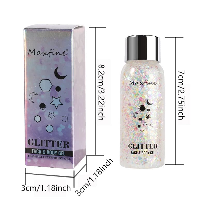 Paillettes pour les yeux