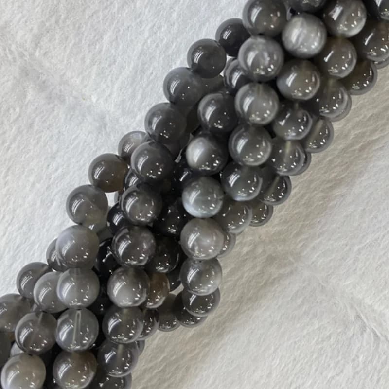 Perles rondes en pierre de lapis-lazuli noire naturelle, pour la fabrication de bijoux, accessoires pour bracelets et boucles d'oreilles, 15'' 6/8/10/12mm