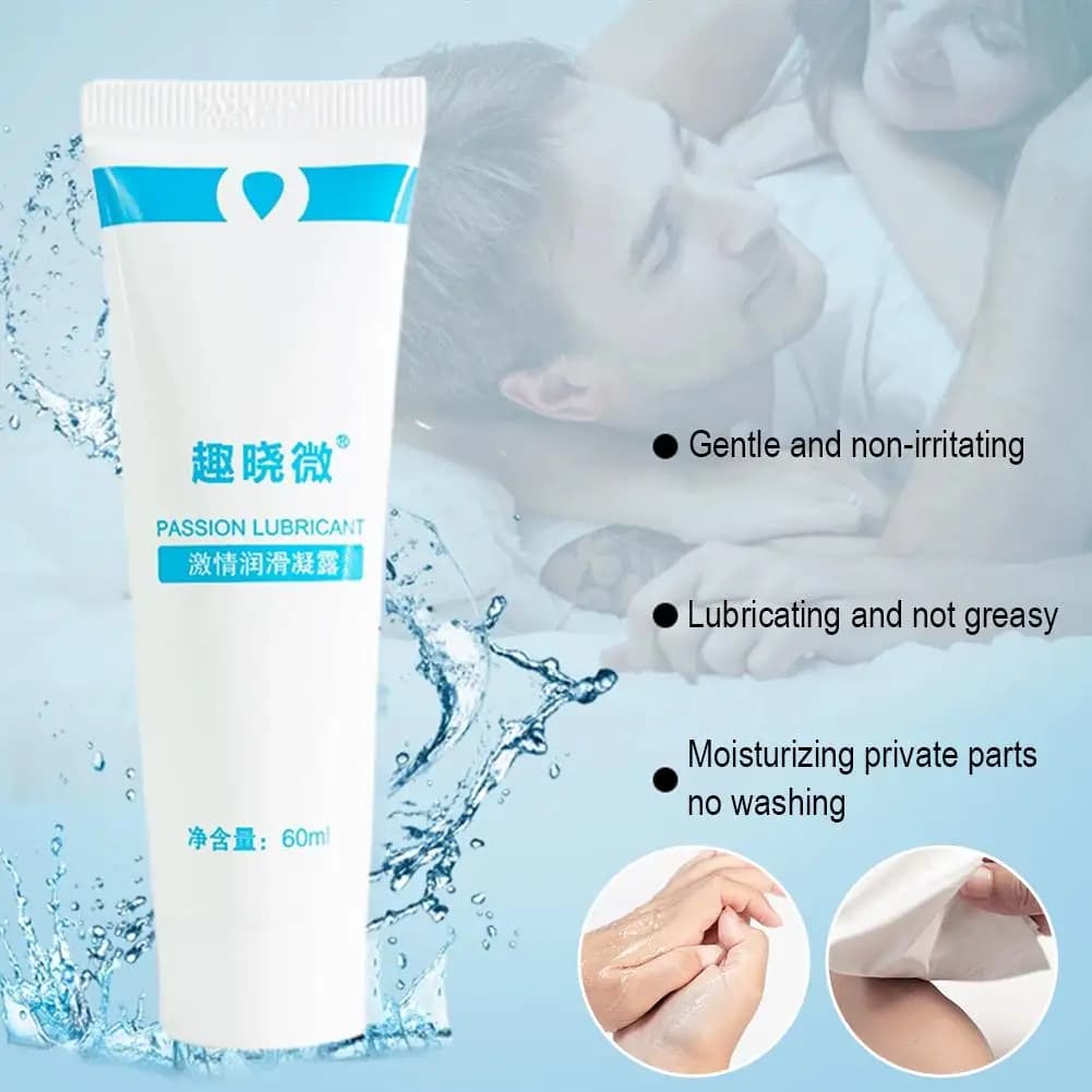 Lubrifiant soluble dans l'eau pour le corps humain, 60ML, huile lubrifiante sexuelle pour adultes, liquide sexuel simulé, liquide lubrifiant pour Couples de 18 ans et plus