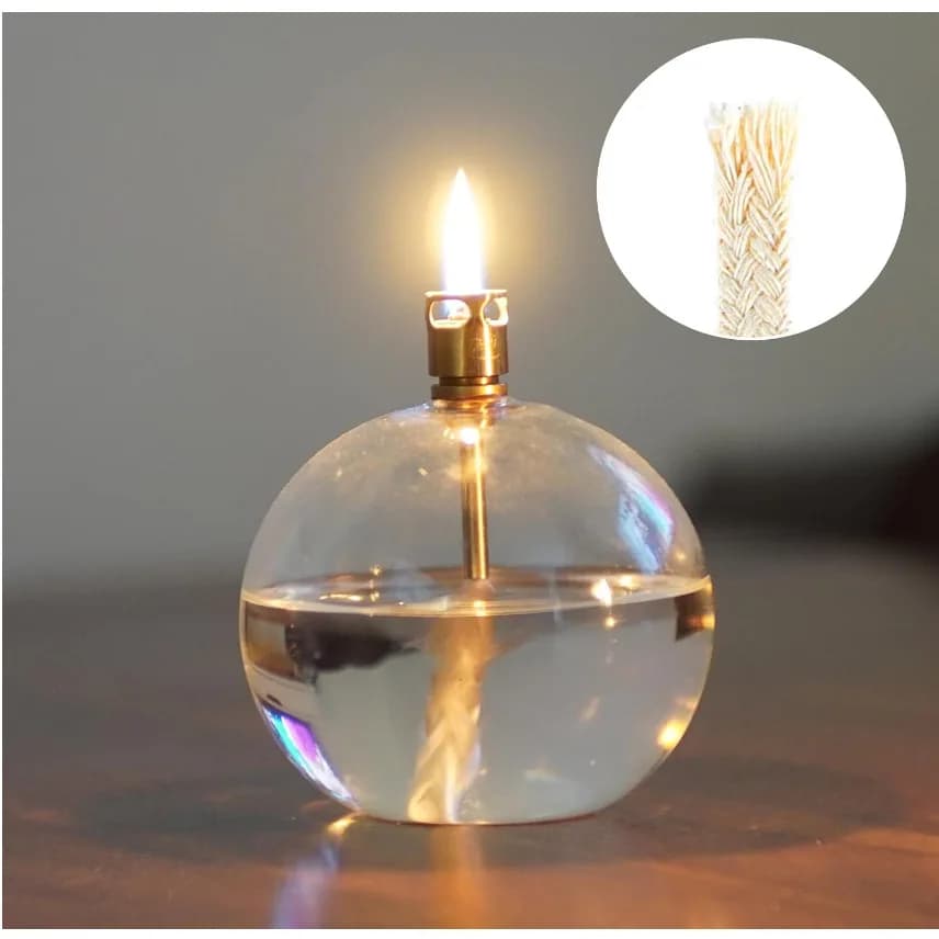 Mèches de lampe à huile 1/4 "