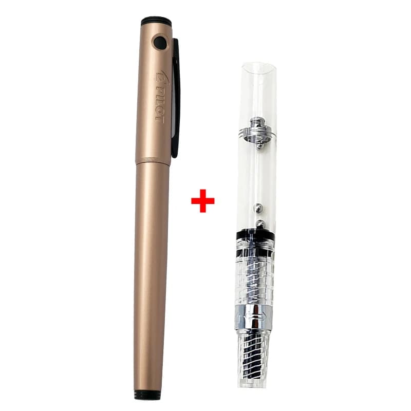 Stylo plume Pilot Explorer en résine, cadeau d'affaires pour adulte, signature, calligraphie pour étudiant, plume en acier inoxydable avec convertisseur d'encre Con-40