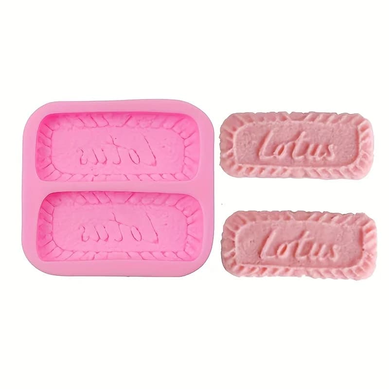 1 pièce, biscuit au caramel, gâteau feuilleté, biscuit en tranches, biscuits, chocolat, moule en silicone