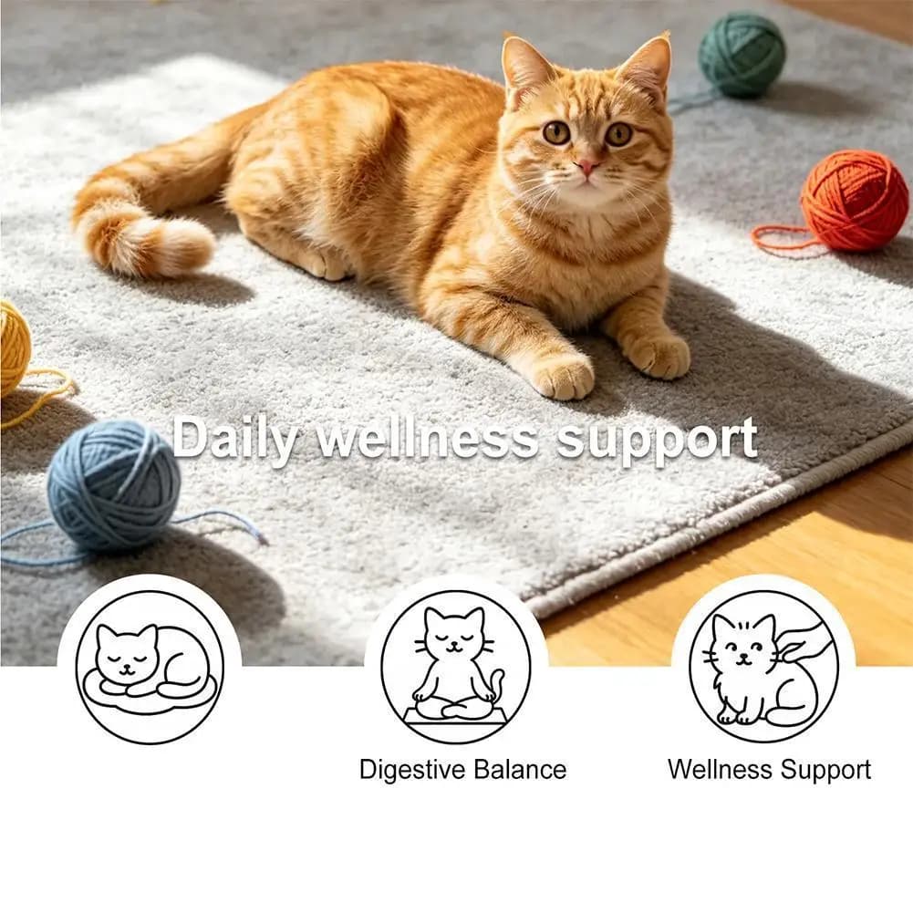Poudre de taurine saine pour chats avec vitamine E