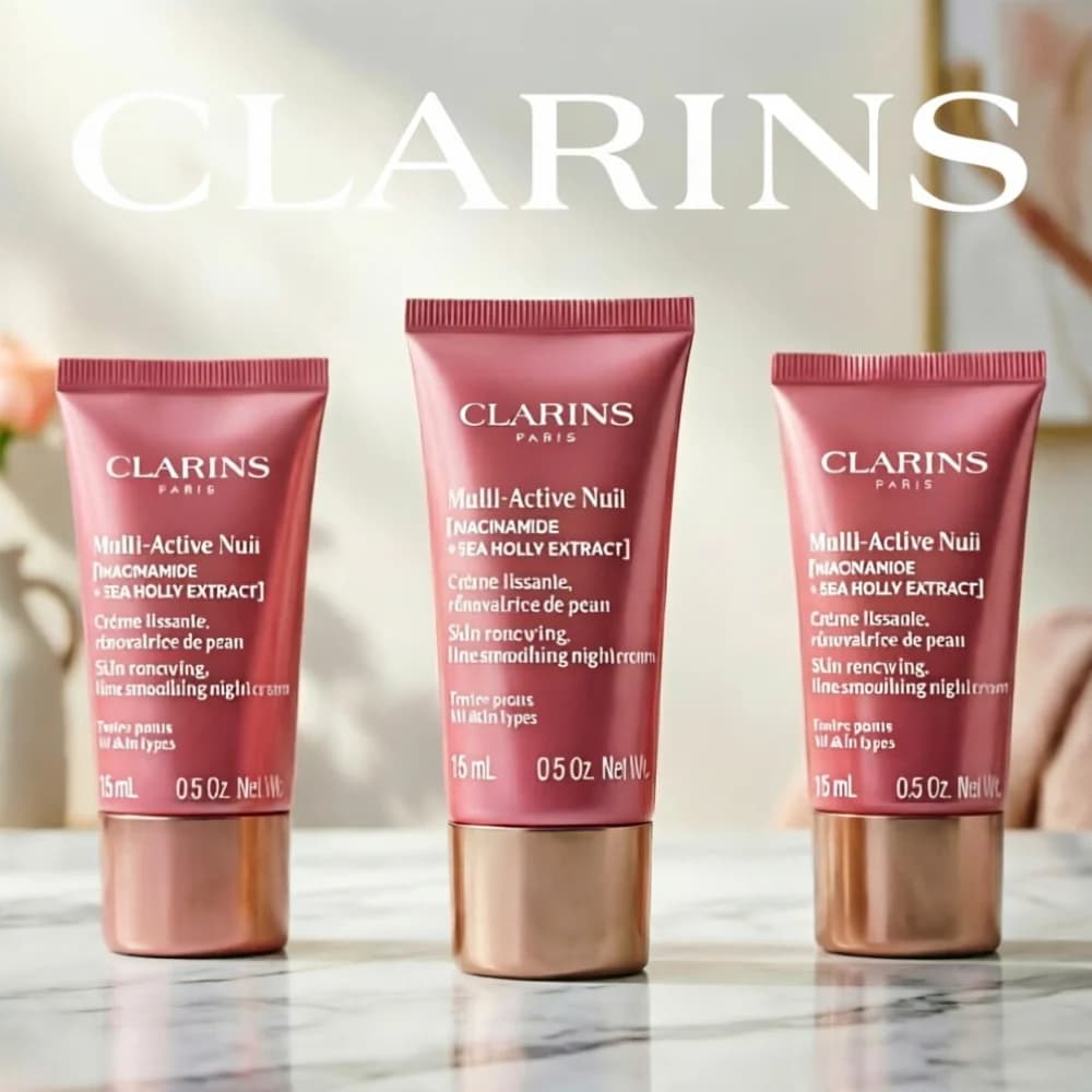 Clarins – crème hydratante multi-active pour le jour/nuit, 15ml, tous les Types de peau, soins originaux pour la peau, beauté santé