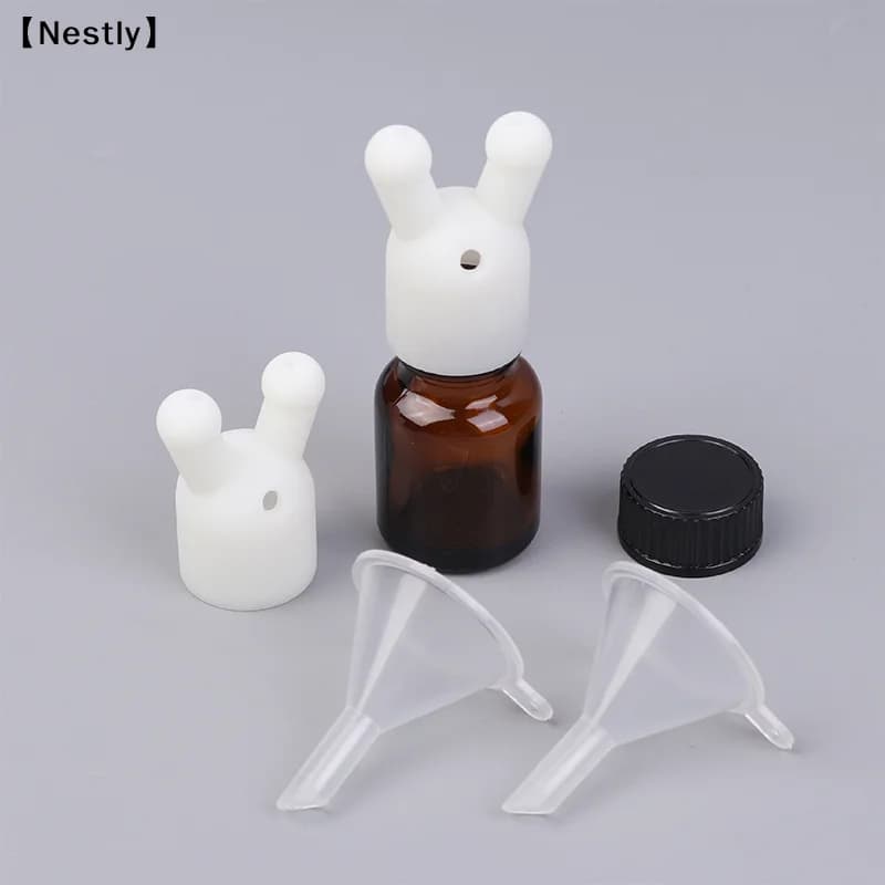 Bouchon d'inhalateur d'huiles essentielles anti-fuite, mini distributeur d'huiles essentielles et de parfums, flacon inhalateur d'huiles essentielles〔Nest〕