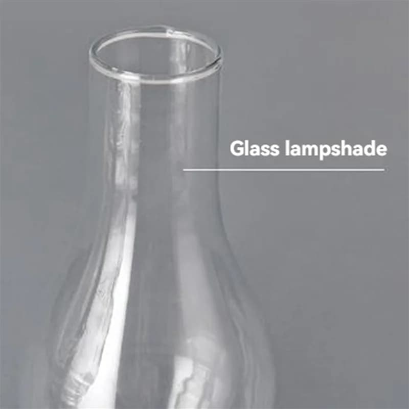 VELIF-2X lampe à huile rustique Vintage verre lampe à charbon lampes à huile pour usage intérieur décor à la maison éclairage la