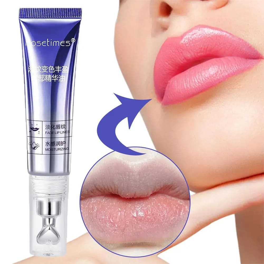 Huile essentielle pour repulper les lèvres, essence de beauté pour les lèvres changeant de couleur, nourrissante, hydratante, soin des lèvres sexy, atténuation des ridules, sérum repulpant pour les lè