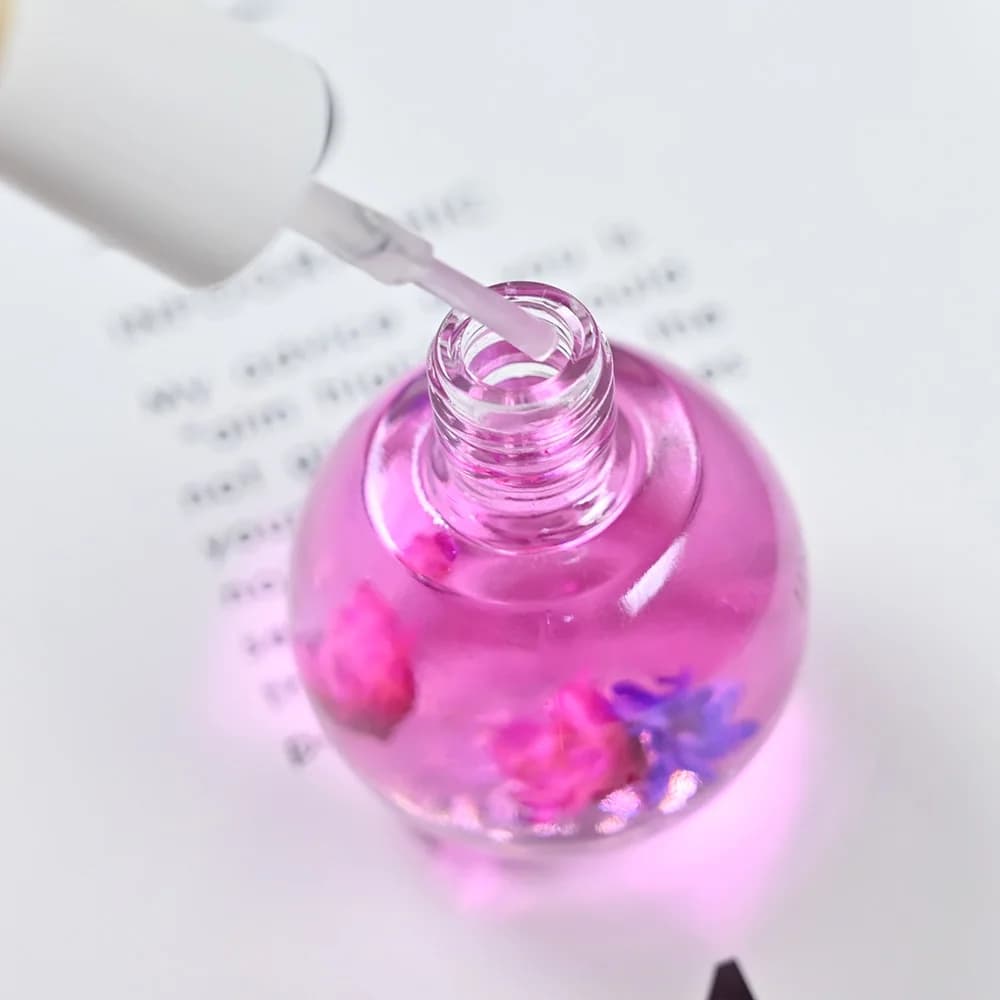 Huile nutritionnelle pour ongles à 8 fleurs, huile pour cuticules, nutritif séché et hydratant, soin des ongles, réparation, liquide endommagé, outil de conception pour Nail Art