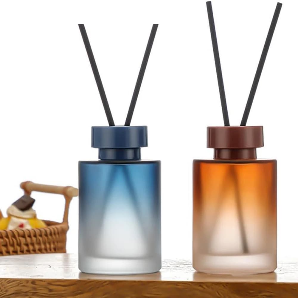 Bouteille diffuseur vide en verre de 120ML, rechargeable, accessoires de parfum, pot diffuseur de remplacement d'aromathérapie, bricolage, salle de bain à domicile