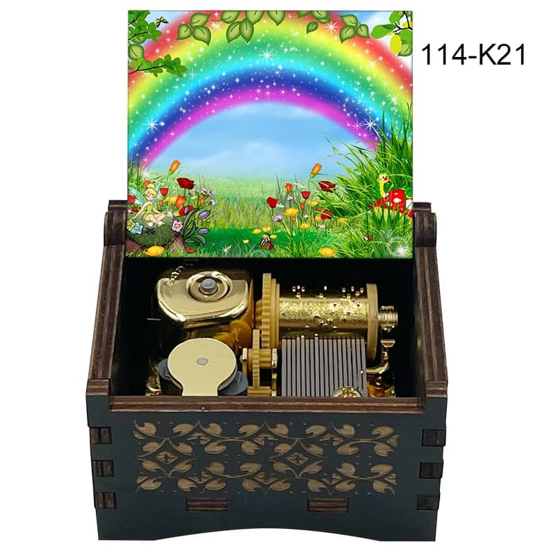 OZ Interlude Song « Over the Rainbow » – Boîte à musique adaptée de 14 secondes à 18 notes