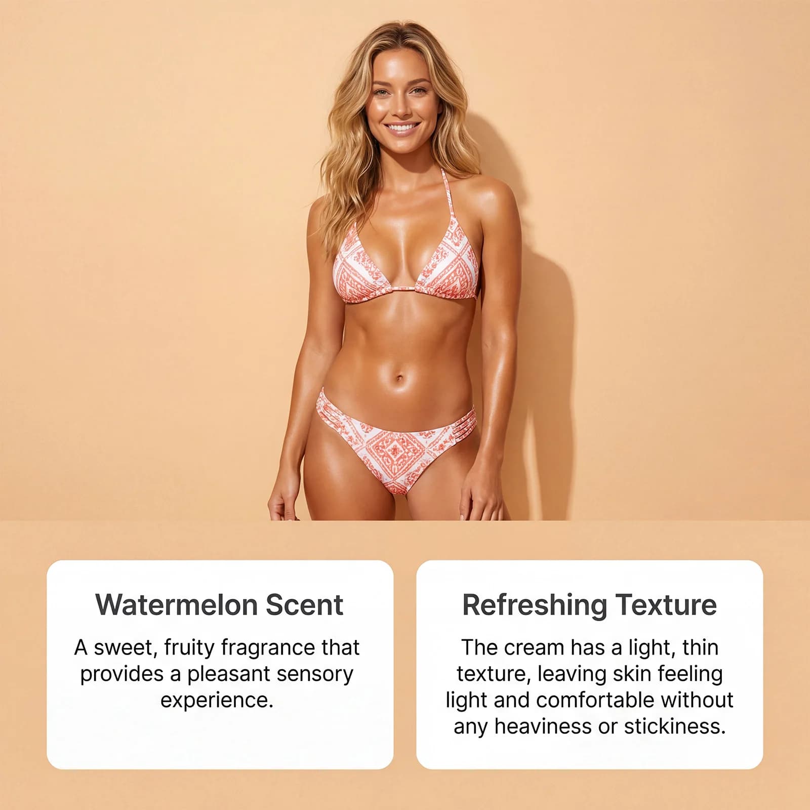 Lotion autobronzante, accélérateur de bronzage
