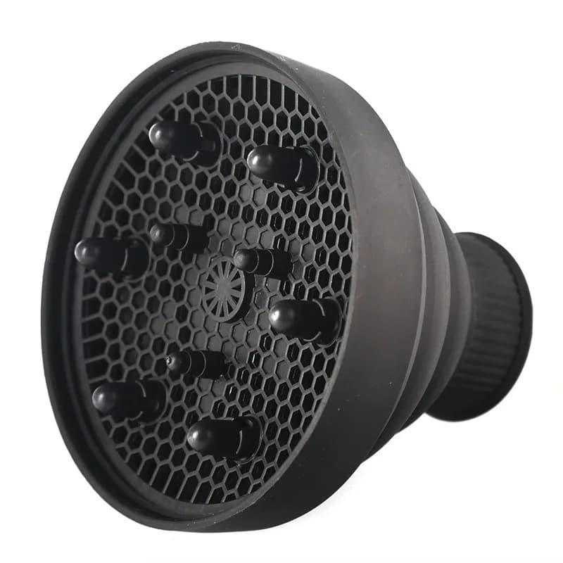 Accessoire universel pour diffuseur de sèche-cheveux, conception pliable rapide pour les Styles, Portable, Durable, universel, Compatible avec la plupart des sèche-linge