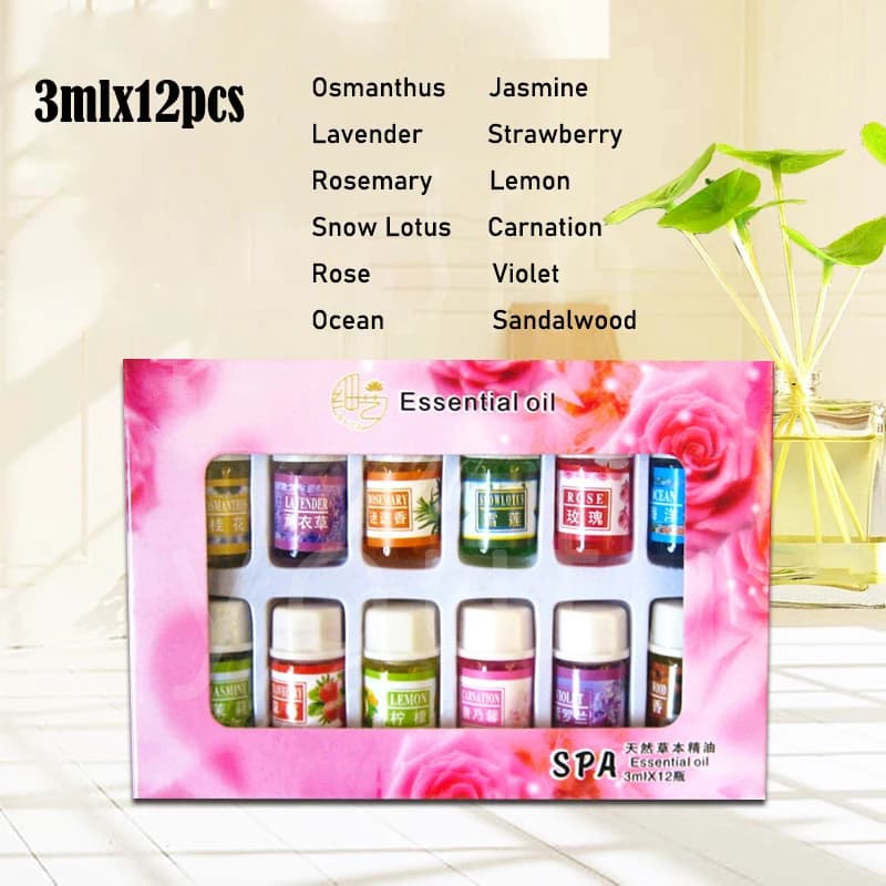 Huiles essentielles pour diffuseurs d'aromathérapie