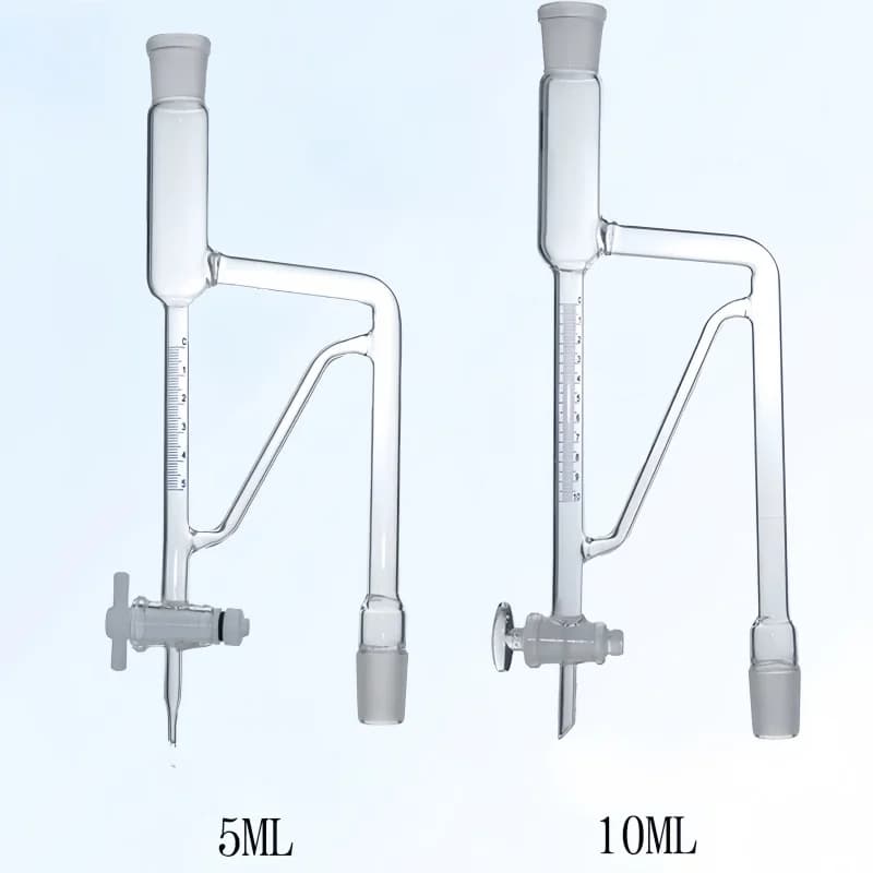 Tube de détermination d'huile volatile 5ml--10ml, testeur d'huile légère, équipement d'extraction d'huile volatile, appareil pour laboratoire