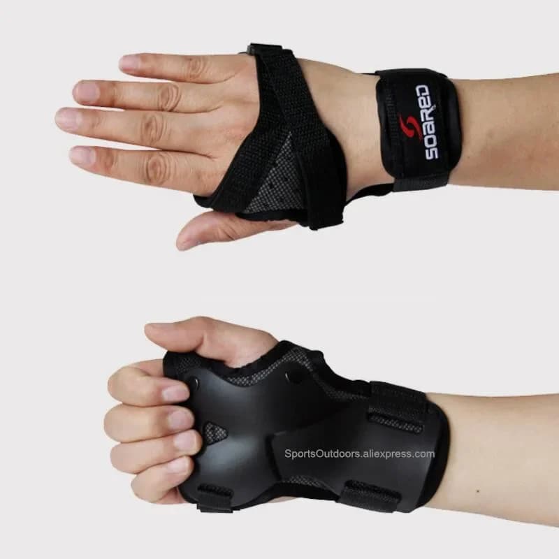 Support de poignet pour patinage à roulettes, protection de poignet pour gymnastique, Ski, patinage, Snowboard, Protection de paume pour hommes, femmes et enfants
