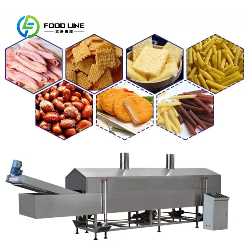 Machine à frites automatique de haute qualité pour frites et hamburgers