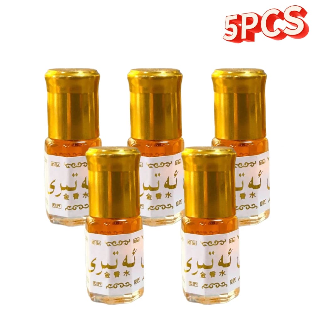 Huile de parfum roll-on 3 ml, parfum de Dubaï du Moyen-Orient, parfum au charme unique, huile essentielle désodorisante longue durée pour hommes