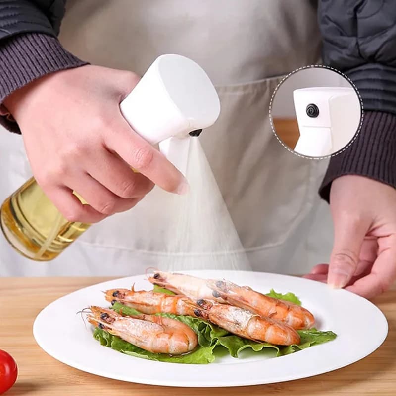 Bouteille de pulvérisation d'huile de 200ml, distributeur de cuisine pour barbecue, cuisson de Camping, vinaigre vide, Sauce soja, pulvérisateur, conteneurs d'assaisonnement