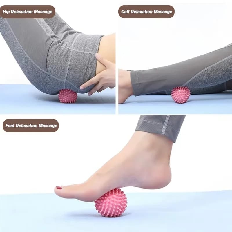 Boule de Massage de Sport, masseur à libération myofasciale, rouleau pointu pour les tissus profonds, Point de déclenchement, récupération musculaire, soulagement de la douleur, Durable