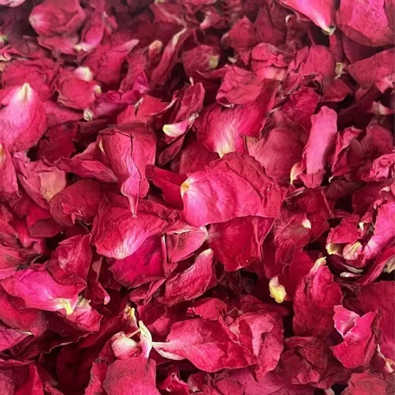 250g de pétales de rose frais naturels séchés pour le bain, fleurs sèches pour spa, blanchiment, aromathérapie, fournitures de bain, décoration de mariage