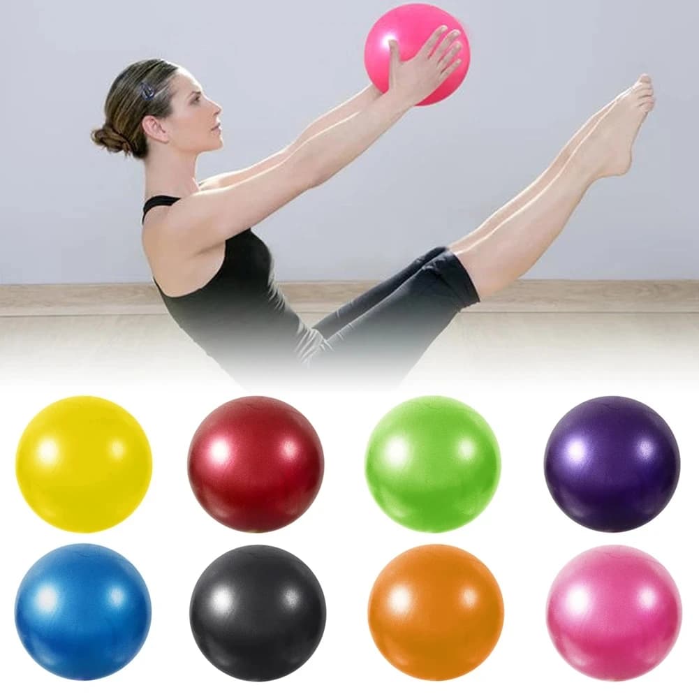 Balle de Pilates antidéflagrante de 25cm, balle de Yoga, exercice d'équilibre intérieur, balle de gymnastique pour équipement de Fitness Pilates, mяч для фитнеса