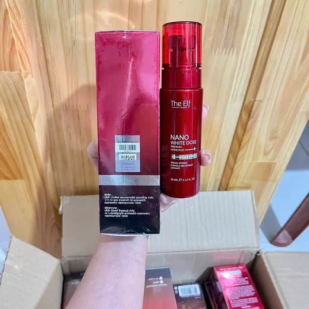 The Elf 60ml Nano White Dose Truyen Trang Giam Tham Nam pour le soin de la peau Glow Recipe Skincare Pas Cher Blanchissant et éclaircissant