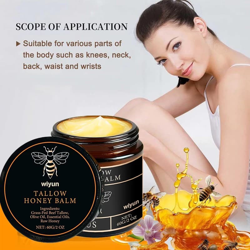 Crème hydratante pour la peau au beurre de miel