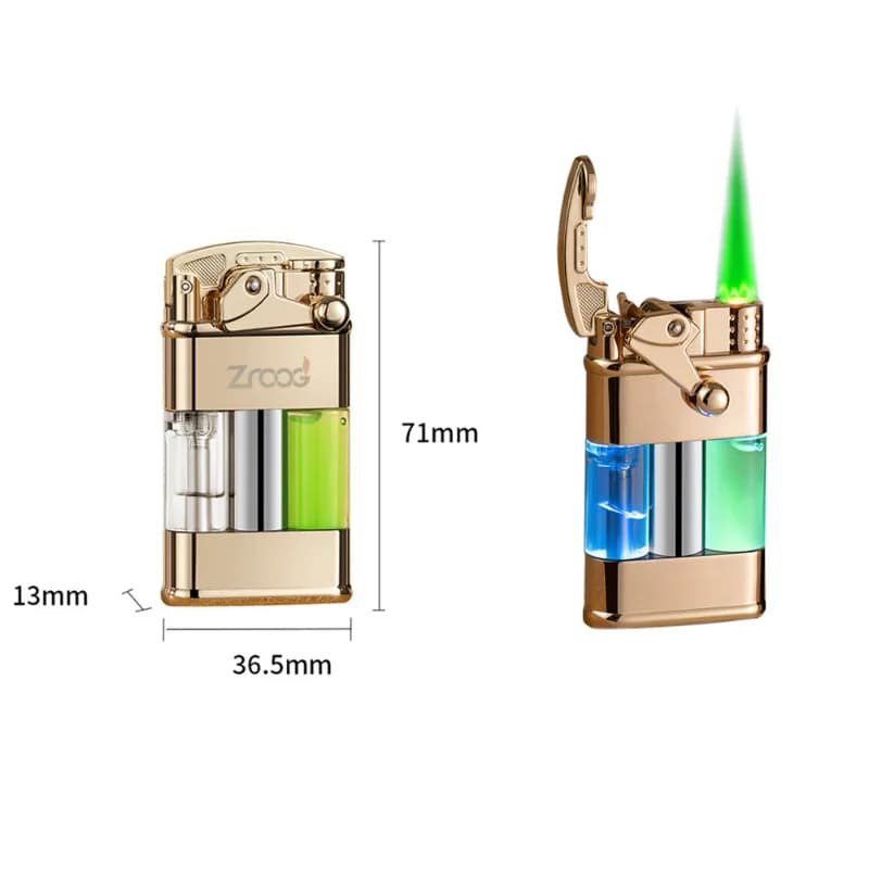 Briquet à gaz butane coupe-vent