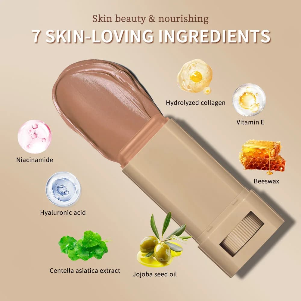 Nouveau baume sérum teinte pour la peau boostée Texture soyeuse couverture hydratante plus dodue même le teint de la peau meilleur bâton fond de teint maquillage de voyage