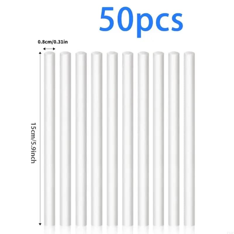 Recharges mèches en coton F92F, 50 pièces, bâtons filtre pour humidificateur à brume fraîche, Mini humidificateurs,