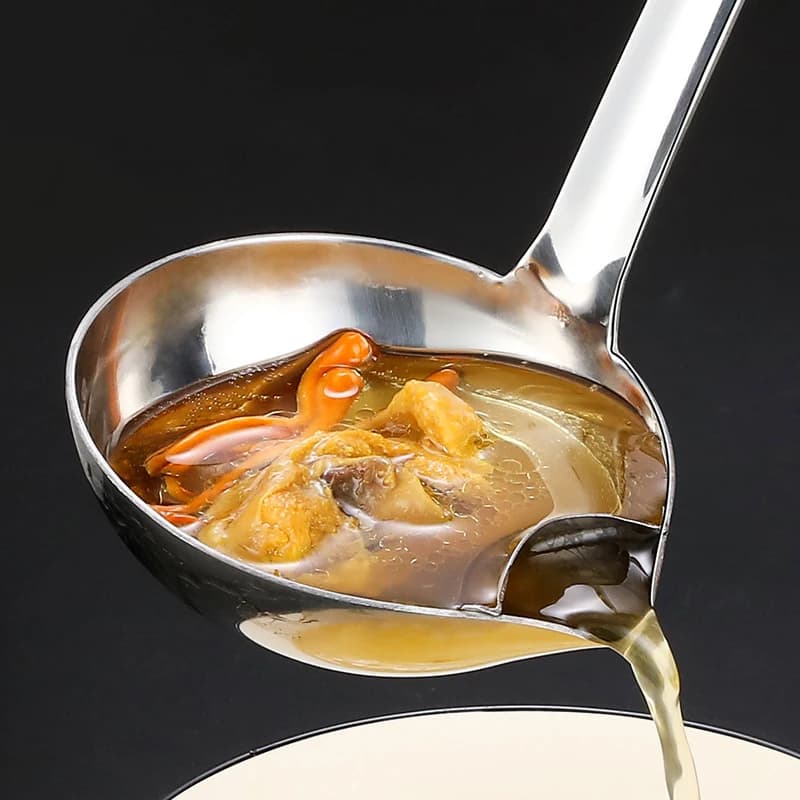 Séparateur d'huile de graisse de soupe en acier inoxydable