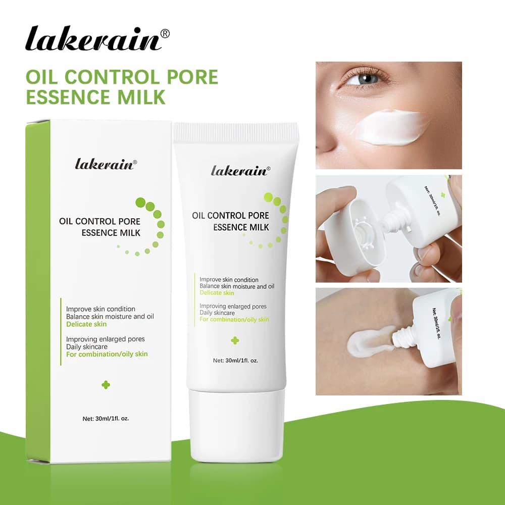 Lait Essence pour le contrôle de l'huile, 30ml, lisse les Pores et hydrate la peau avec une Essence rafraîchissante Non grasse, produits de soins pour la peau
