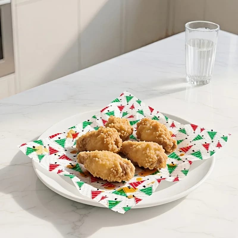3/1 rouleaux de papier de cuisine de Noël