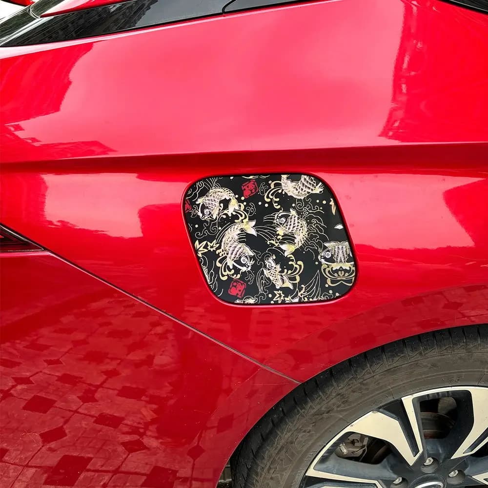 1 rouleau de Film de voiture carpe porte-bonheur
