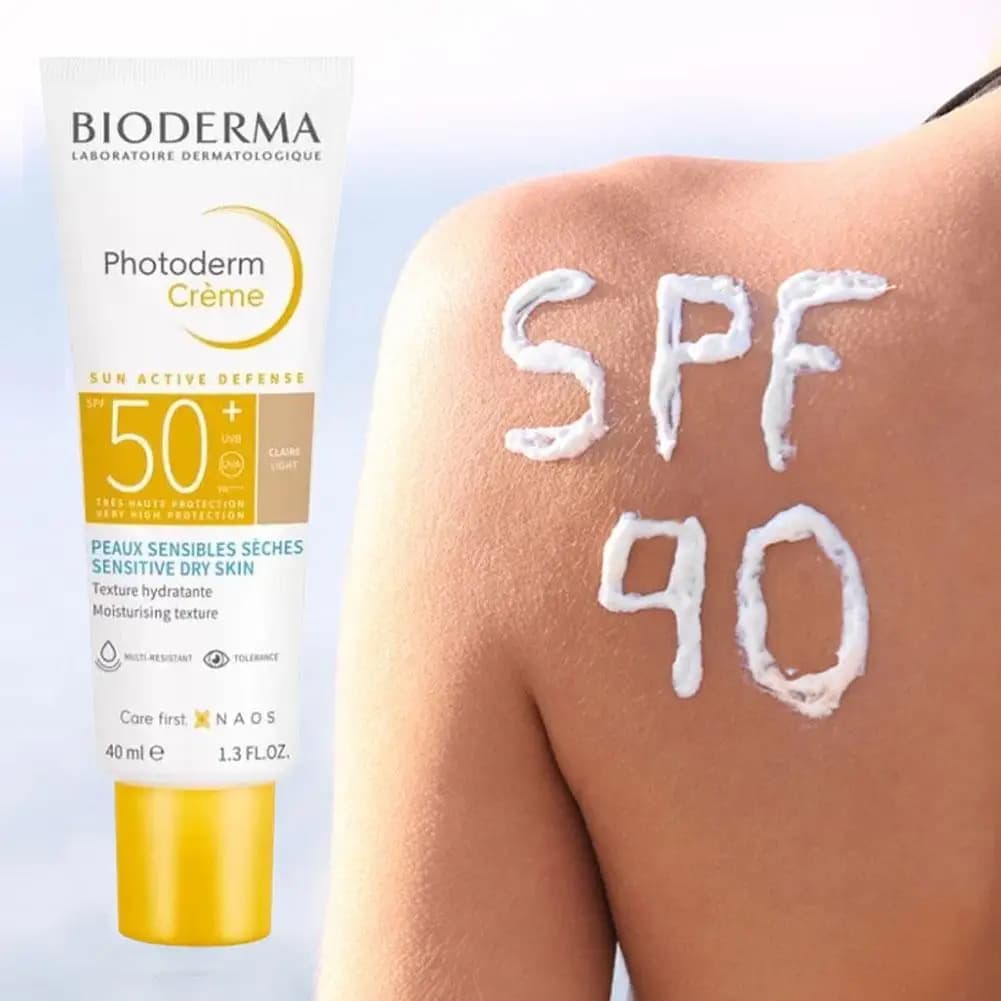 BIODERMA – crème solaire pour le visage et le corps, adopte la technologie de protection solaire haute puissance SPF50, résiste aux dommages UV, activités quotidiennes de plein air