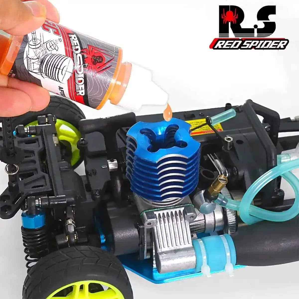 Huile de fonctionnement pour moteurs de voitures et avions RC
