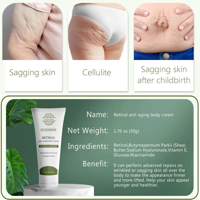 Crème Linge anti-cellulite au rétinol